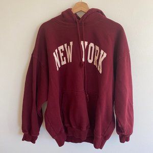 Brandy Melville New York Hoodie Sweatshirt